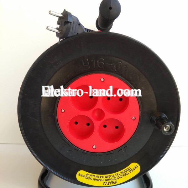 Удлинитель  на Катушке Лемира   У16-01  2×1,5  20 м